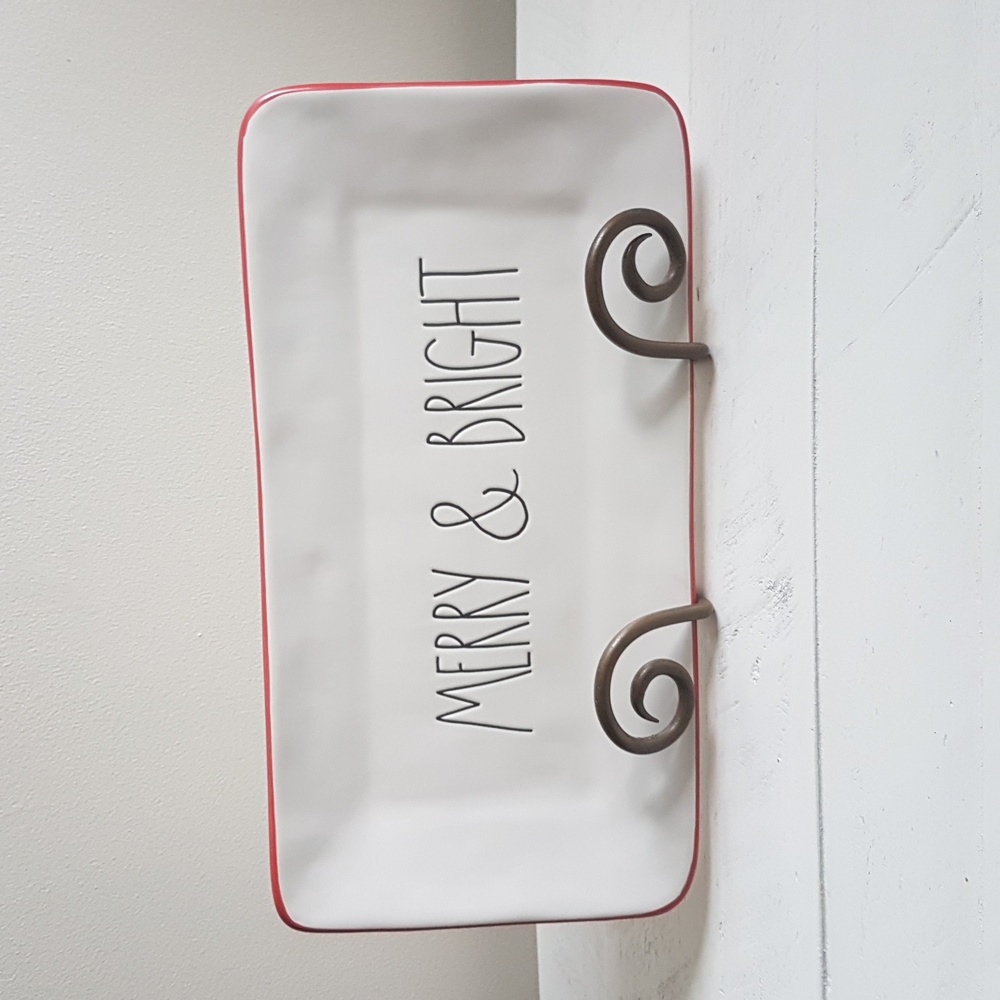 Rae Dunn Merry & Bright Plater
